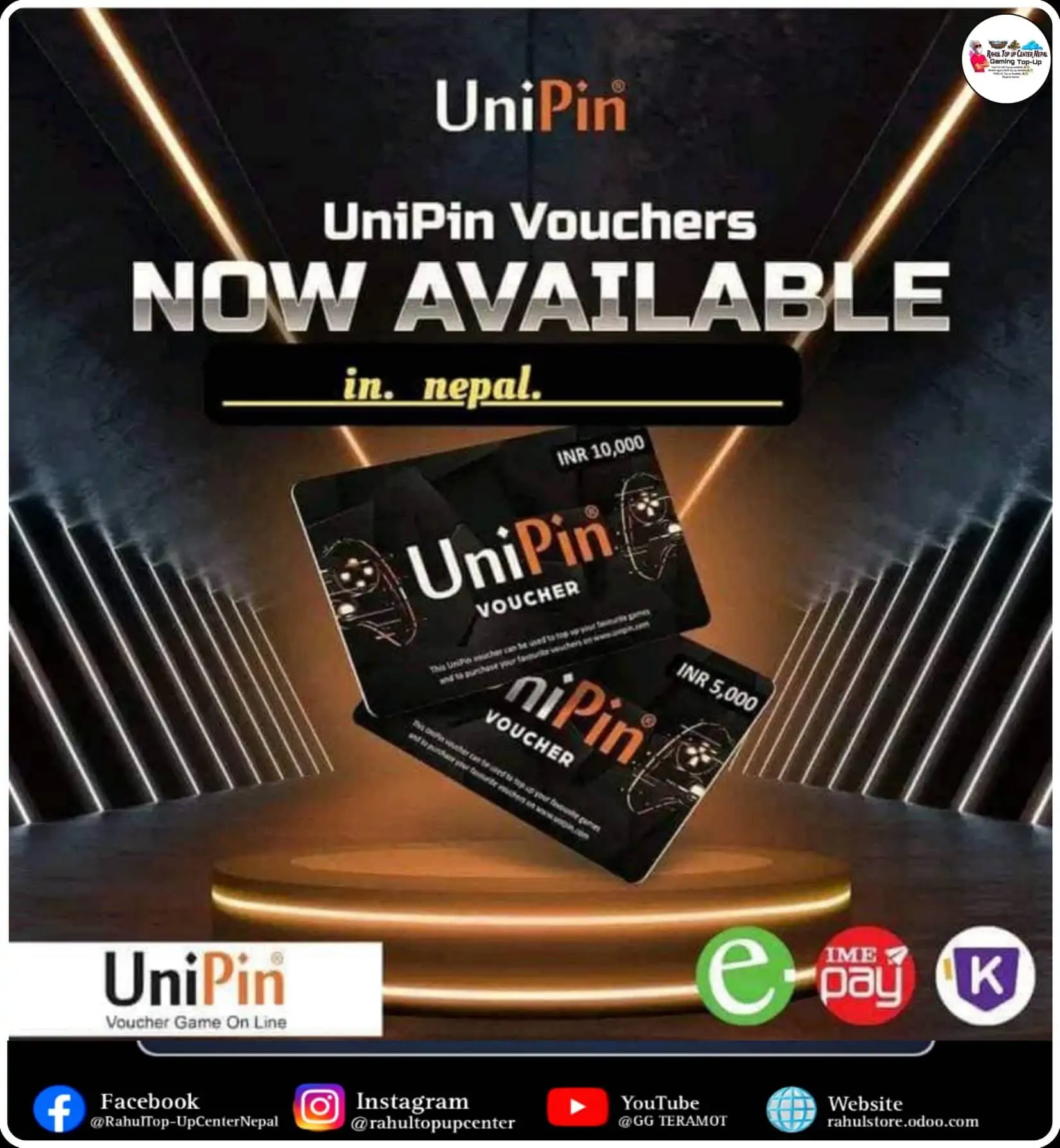 Unipin Voucher 1 RahuL Store Unipin Voucher