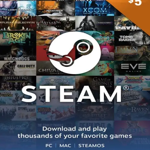 Steam Gift Card ＄5 - 100$  Instant Code Delivery Nepal