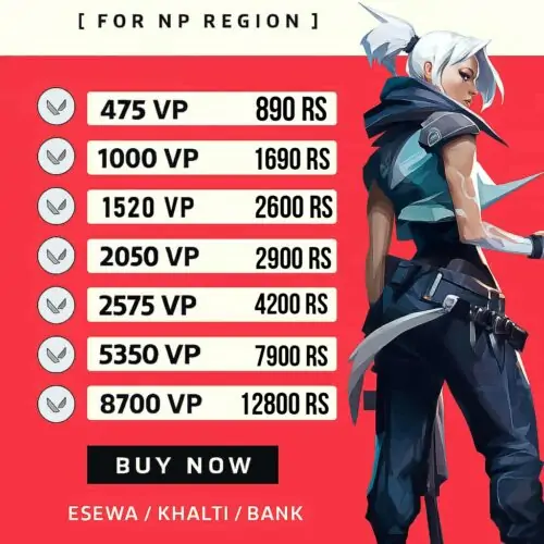 Valorant Points -  VP Valorant Gift Card Code