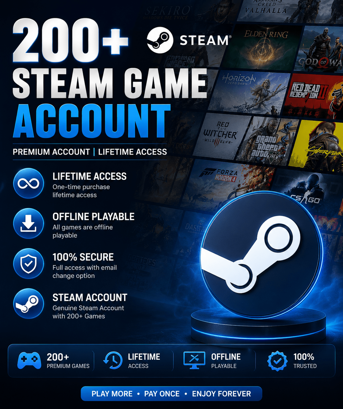 200+ Game Steam Bundle 1 RahuL Store 200+ Game Steam Bundle